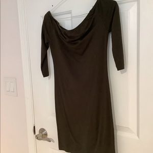 Forever 21 seaweed green bodycon dress size S